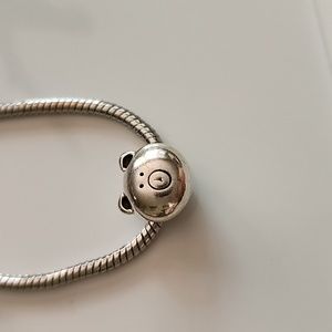 Fat Bear Charm Fits Pandora and European Systems